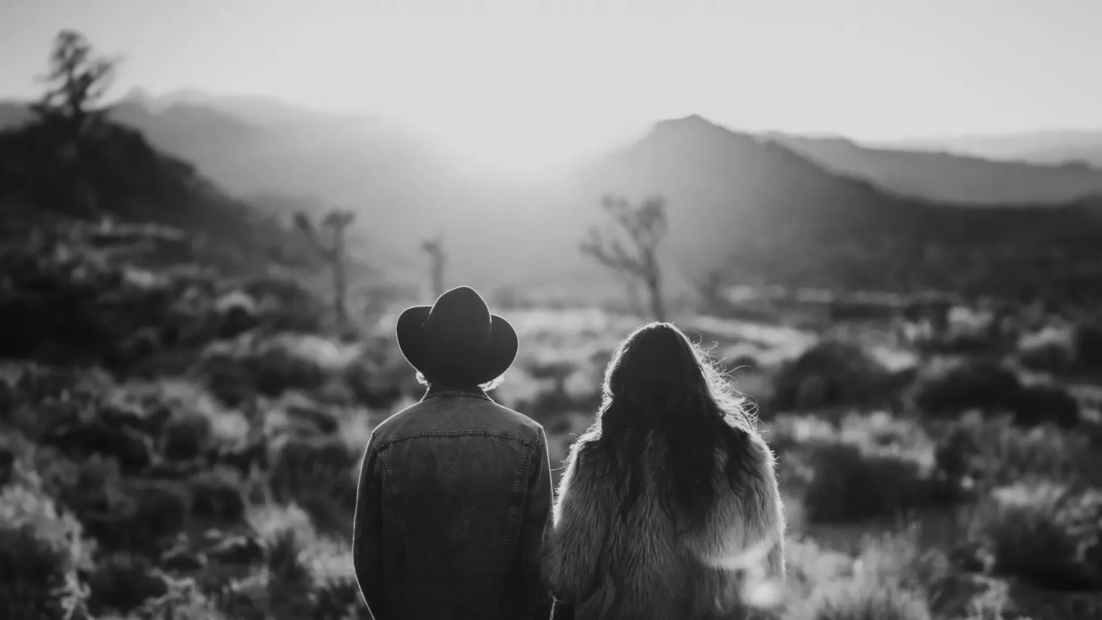 Couple at sunset