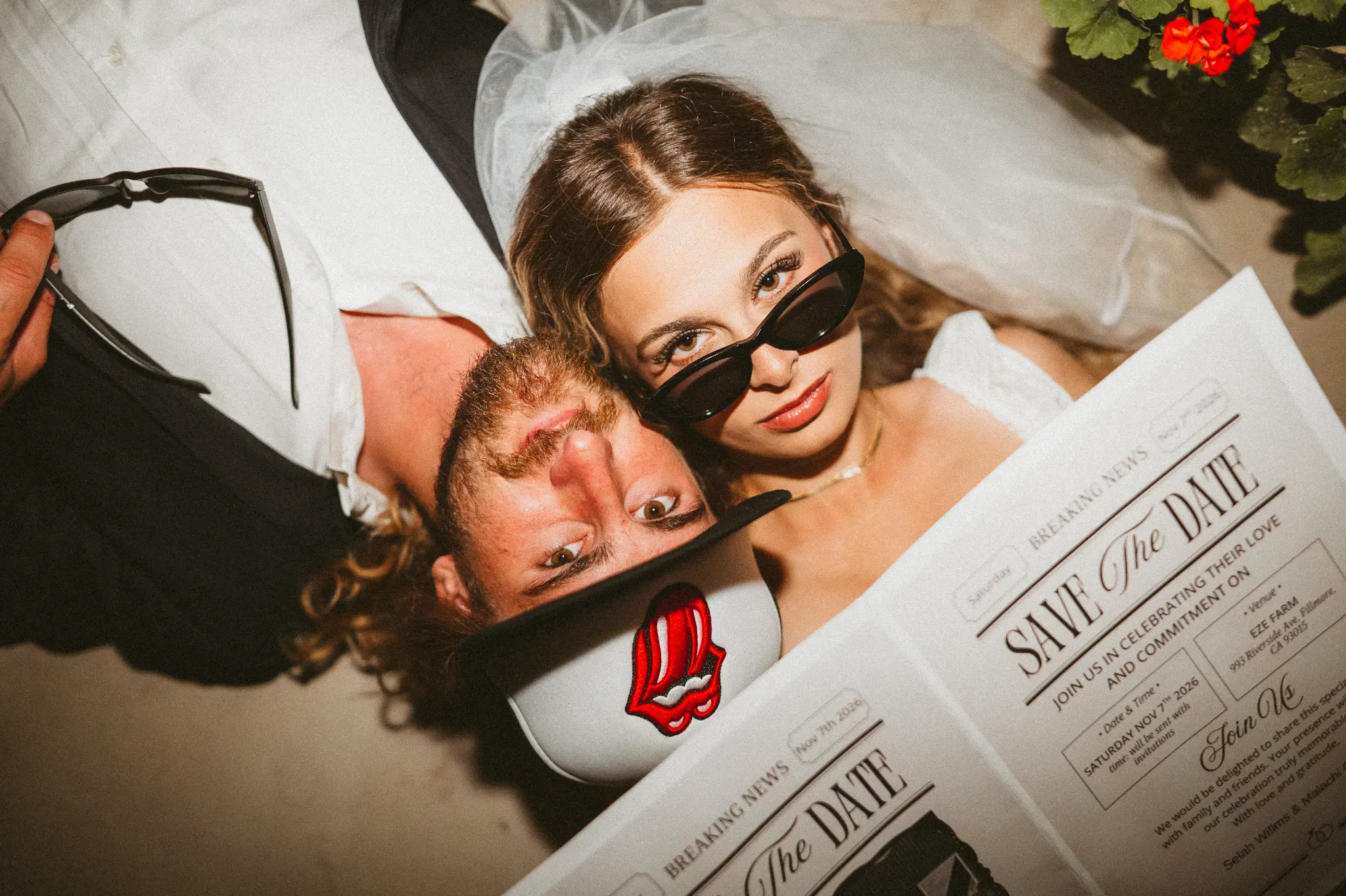 LA wedding couple - The Pixel Perfection